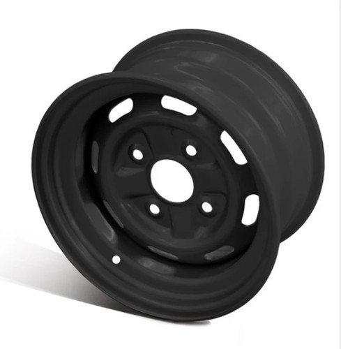 Black steel rim - steel, 4/110