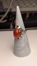 Vintage Sterling Silver Orange