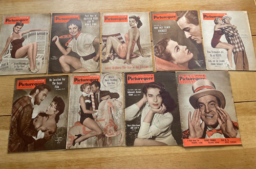 Vintage picturegoer magazines - vintage,