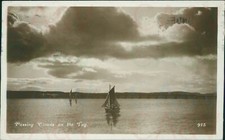 Passing Clouds On the Tay 1913 Real Photo Davidsons Ideal Series 915