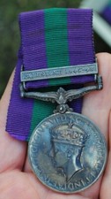 Gsm medal palestine 1945 - gsm,