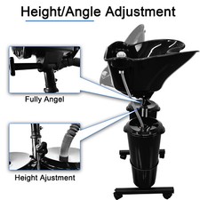 Adjustable salon shampoo sink - adjustable,