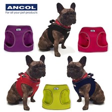 Ancol Step In Soft Mesh Dog Puppy Harness Reflective Easy To Fit Breathable 