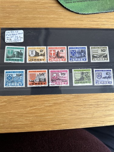 Channel islands postage stamp - islands,