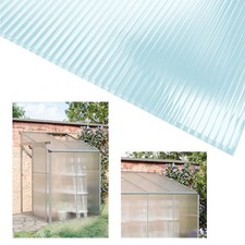 6PCS 4mm Polycarbonate Roofing