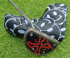 LEFT HANDED Scotty Cameron Red X3 Putter 35 Inch Steel Shaft Iguana Golf Grip 