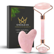 Natural Rose Quartz Jade Face