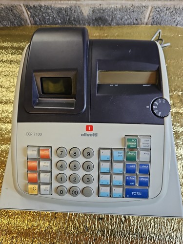 Olivetti ecr 7100 electronic - olivetti,