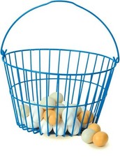 Plastic Coated Wire Egg Basket
