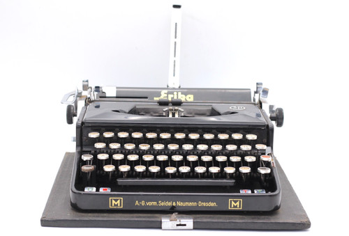 Erika typewriter seidel - seidel, &