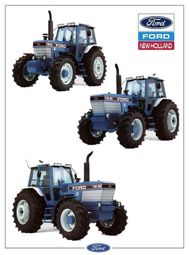 Ford tractor tw35 tw25 tw15 - tw25,