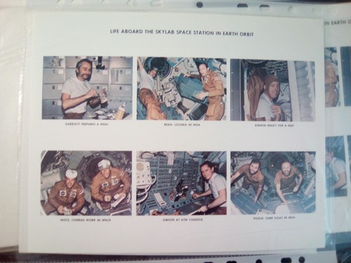 Nasa lithograph life aboard - life,