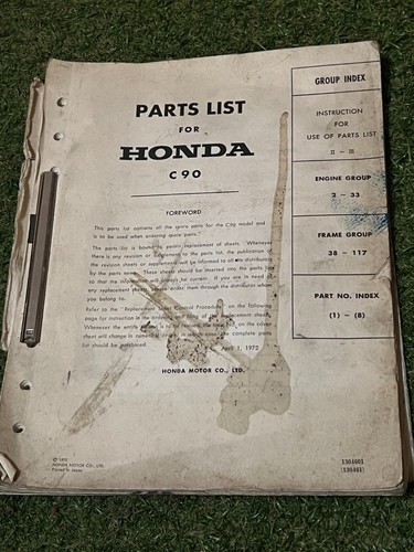 1972 honda c90 moped - 1972, oem