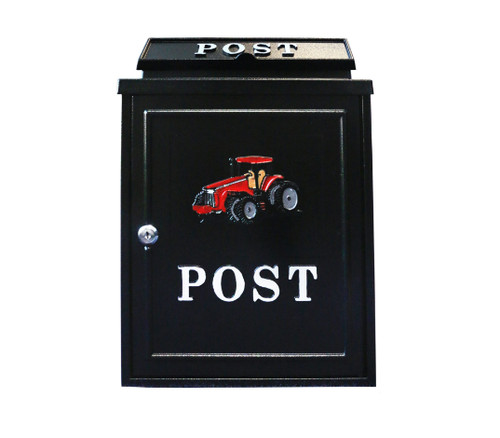 Inglenook black aluminium post - inglenook,