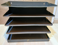 Vintage Industrial Metal Shelf