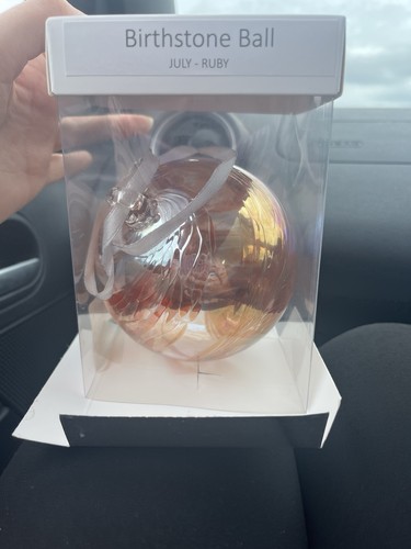 Sienna glass friendship - sienna, ball