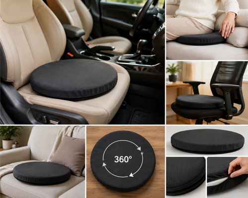 Memory foam swivel cushion - foam,
