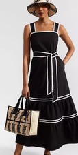 Hobbs Chloe Dress Black And