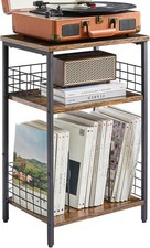 YMYNY 3 Tier End Table, Record