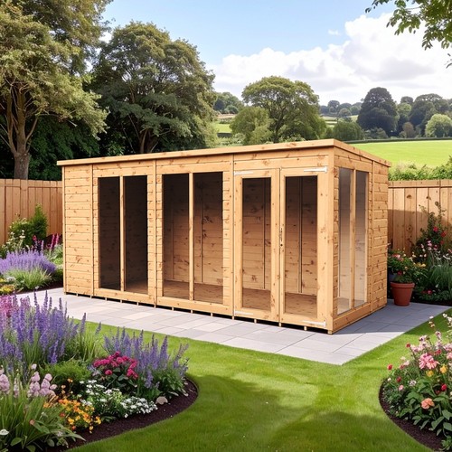 Empire pent summerhouse - empire, wooden
