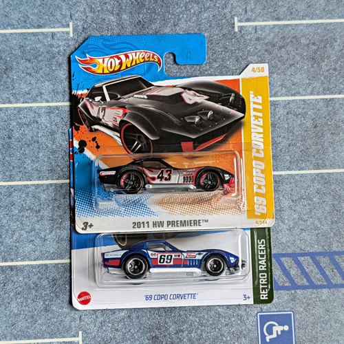 Hot wheels copo - hot, corvette