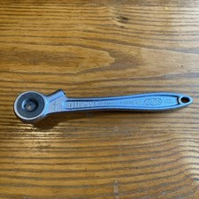 VINTAGE ELORA RATCHET 1/2" DRIVE NO.770L/1/Z CHROME-VANADIUM WEST GERMANY