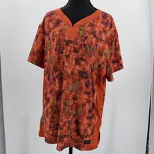 Koi planet scrub top women - planet,