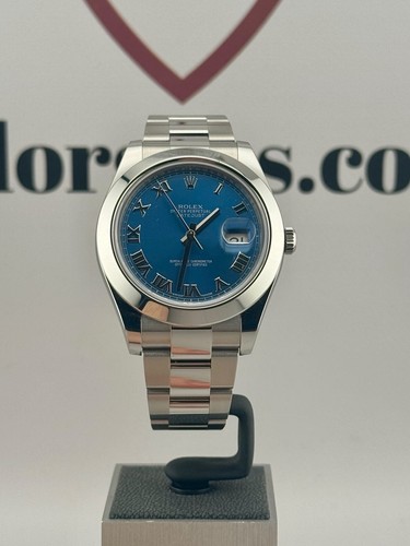 2018 rolex datejust azurro - datejust,
