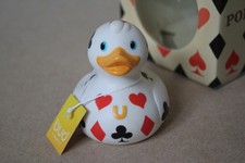 Bud by designroom collectible luxury duck: Poker Duck (original 2007 edition)