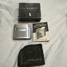Vintage Silver Match Gas