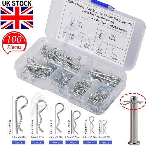 100x spring cotter pins - 100x,