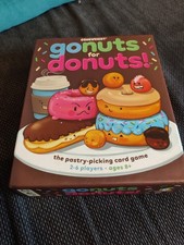 Go Nuts For Donuts Pastry-Picking Card Game Gamewright - 100% Complete