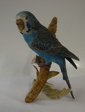 Goebel Blue Budgerigar Budgie West Germany Collectible
