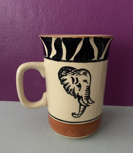 Hand painted mug - from, africa