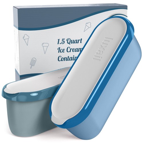 Ice cream storage container - ice,