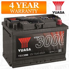Yuasa ybx3096 smf car battery - ybx3096,