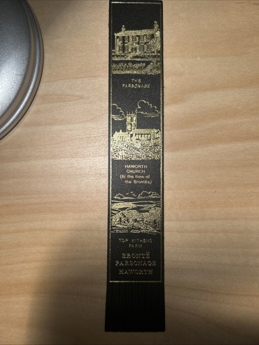 Leather bookmark brontë - leather,