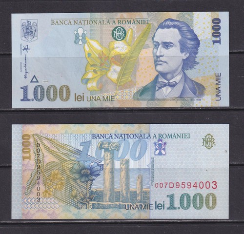 Romania 1998 1000 leu - romania,