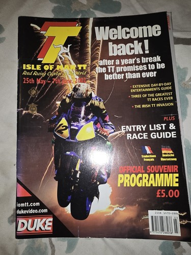 Isle man programme 2002 - of,