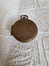Antique brass-cased pocket