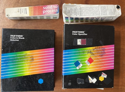 Selection pantone colour - selection,