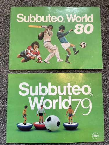 Subbuteo colour catalogues - 2,