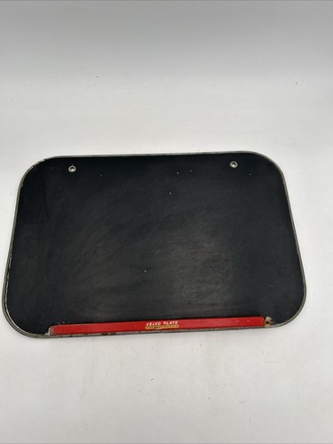 Vintage velvo plate - plate, chalkboard