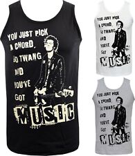 Mens PUNK Tank Top 1977 Twang Guitar Music S-5XL