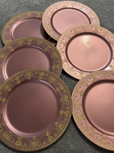 Mehndi plates rose - mehndi, gold