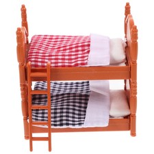  3 Pcs Mini Bed Doll House