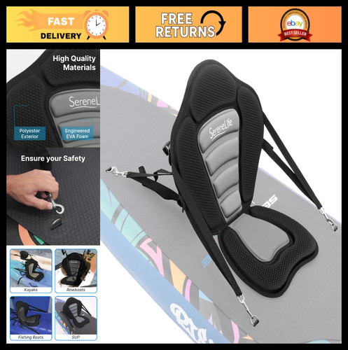 Adjustable detachable sup seat - adjustable,