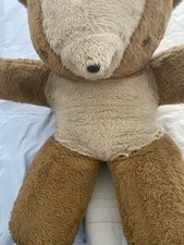 1980s Bear Well Played and Loved