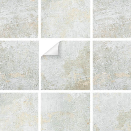 Tile stickers stucco - tile, film