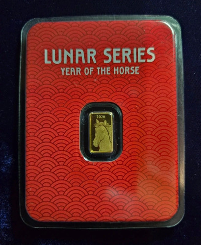 Pamp gold bar 999 lunar - pamp,